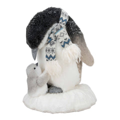 Baby and Mumma Penguin