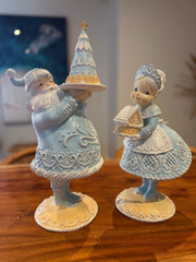 Azure Santa Claus 43cm
