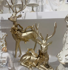 Champagne Sitting Deer