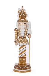 Gingerbread Lattice Nutcracker 93cm