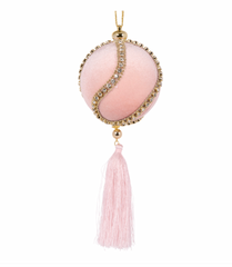Blush Tassel Bauble