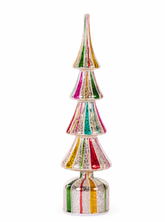 Colourful Mercury Rotating Trees