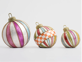 Capiz Bauble Decor Trio
