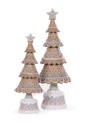 Elaborate Piped Gingerbread Tree - 32.5cms