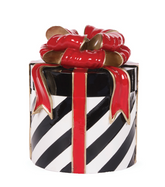 Black Striped Present 25.5cm