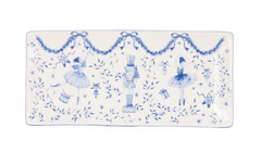 Azure Nutcracker Serving Plate 40.5cm