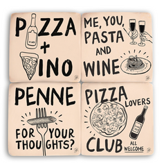 Coasters - Pizza Pasta