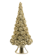 Champagne Rosette Tree 36cm