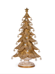 Gold & Pearl Tree 46cm