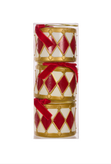 Hanging Drums Set of Three - 3 Colour Choices - 7cm