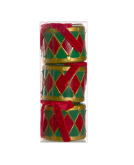 Hanging Drums Set of Three - 3 Colour Choices - 7cm