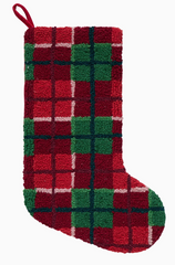 Christmas Plaid Stocking