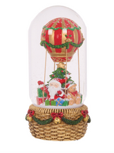 Hot Air Balloon Snow Globe 23cm