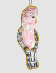 Grettle The Galah Beaded Ornament