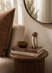Chelsy Glass Jar Decor 25.5cm