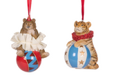 Balancing Circus Sets Hanging Ornaments