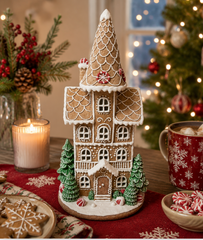 Classic Gingerbread House LED
