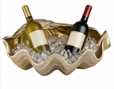Clam Metal Ice Bucket