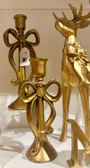 Gold Candle Holder 2 sizes
