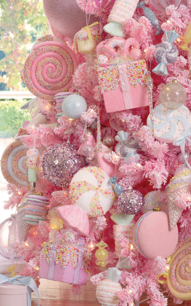 21cm Sprinkles Gift Box Hanging Ornament Set of 2