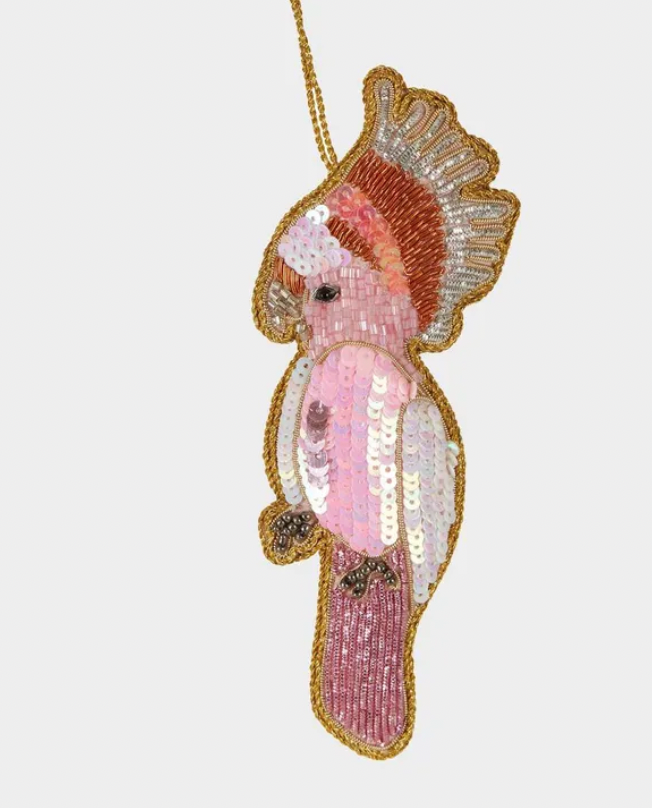 Galah Beaded Ornament