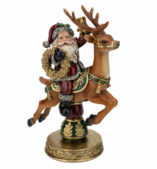 Carousel Santa - 30cm