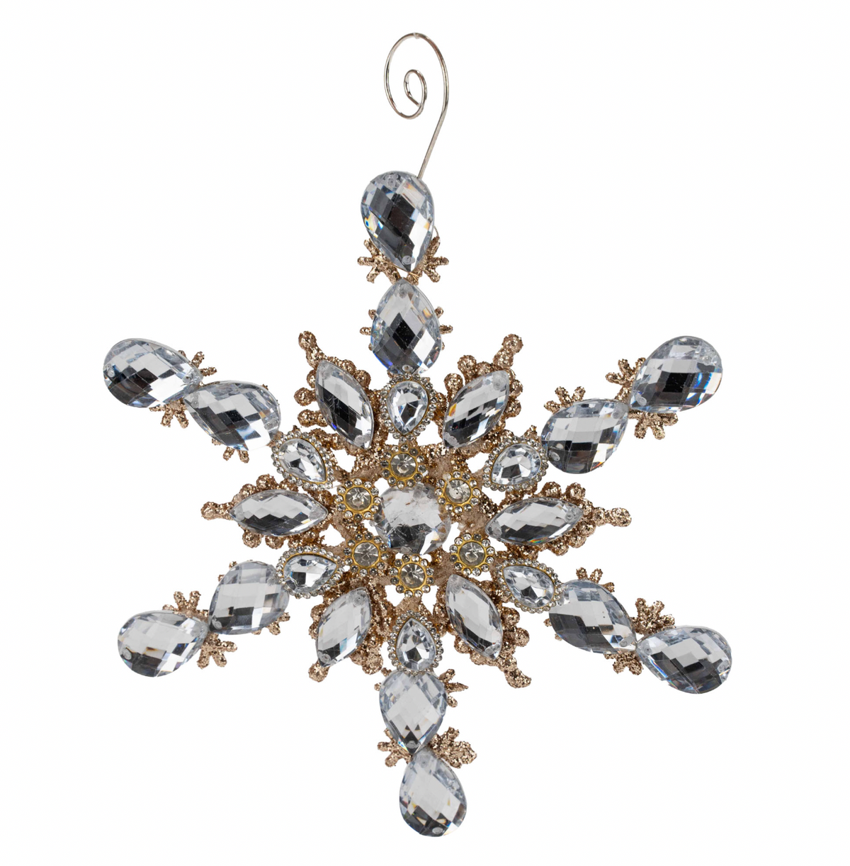Beaded Snowflake - 19cm
