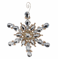 Beaded Snowflake - 19cm