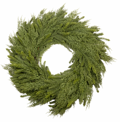 70cm Green Pine Wreath