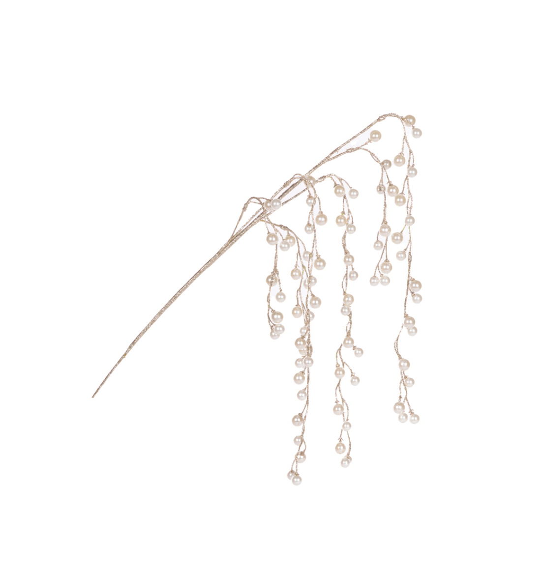 Champagne Pearl Garland - Set of 2