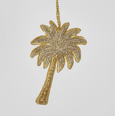 Beaded Hanging Palm Tree 13cm