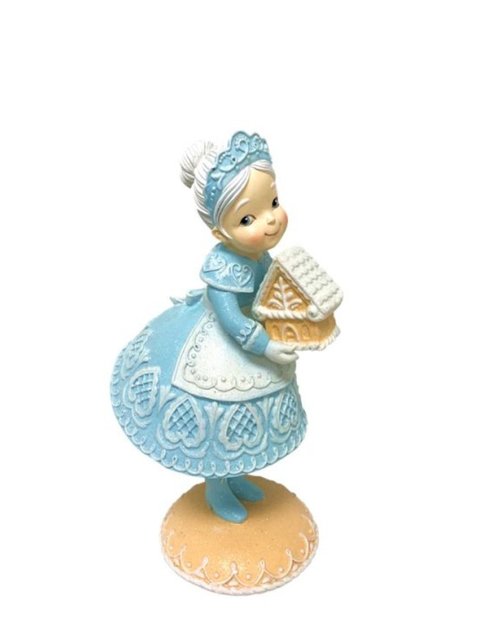 Azure Mrs Claus 33cm