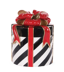 Black Striped Present 25.5cm