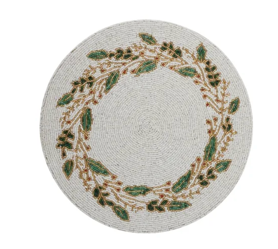 Beaded Placemat 36cm