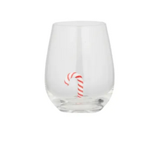 Candy Cane Tumblers Set Of 2