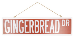 Gingerbread Drive Sign
