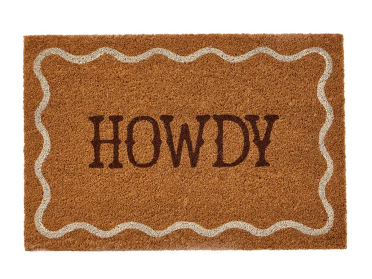 Howdy Door Mat