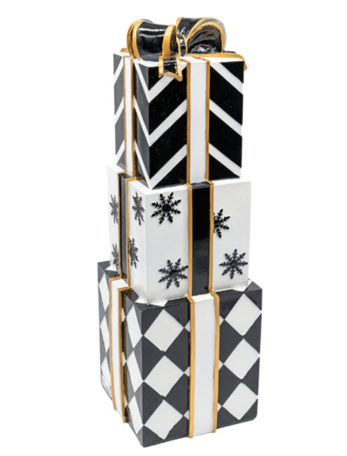 Black & White Gift Stack