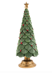 Green Tree Red Berries 38cm