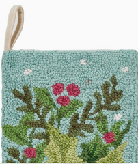 Holly Bow Stocking