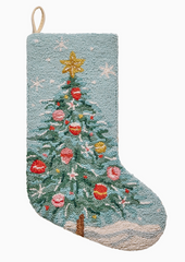 Christmas Tree Baubles Stocking