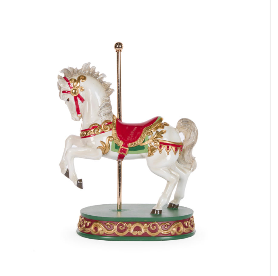 Carousel Prancing Horse  40cm