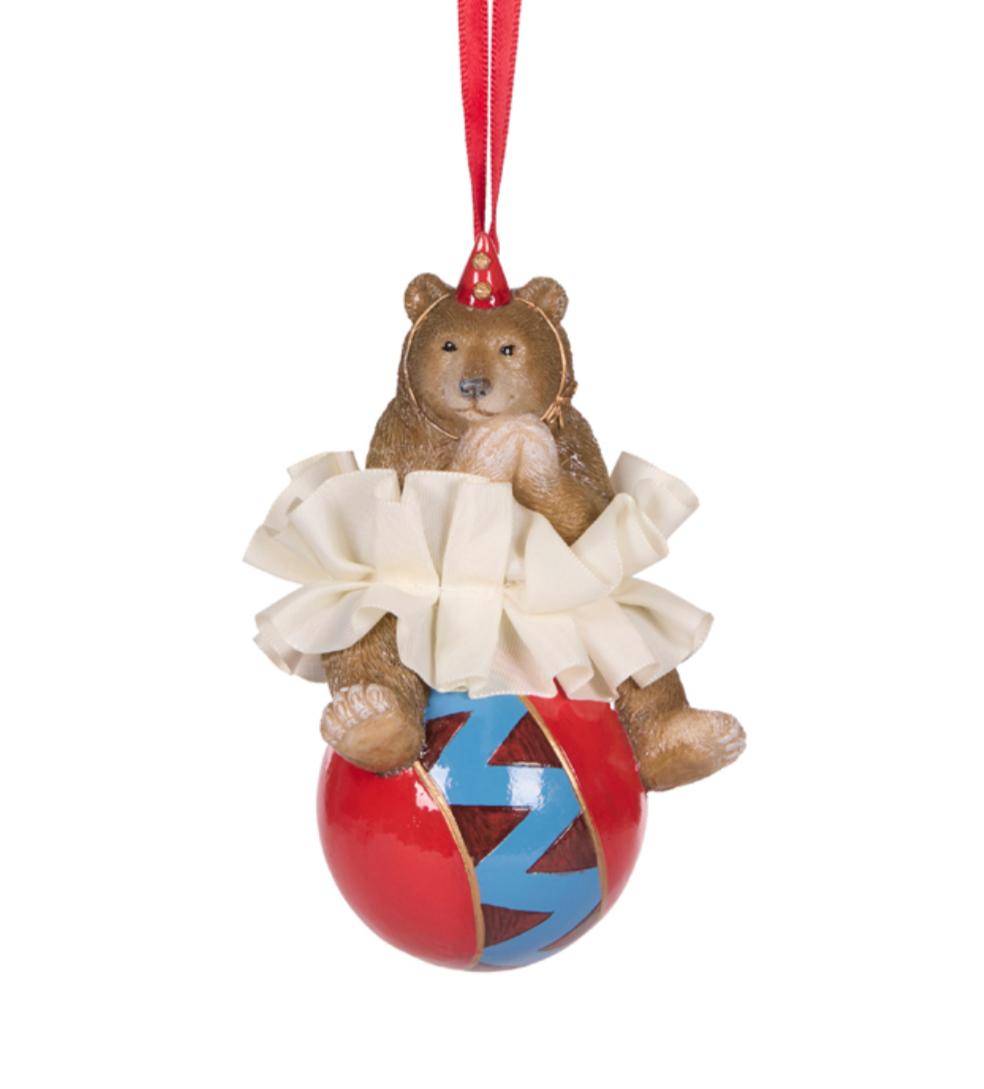 Balancing Circus Sets Hanging Ornaments