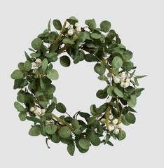 Eucalyptus White Berry Wreath