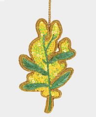 Golden Wattle Hanging Tree Decoration