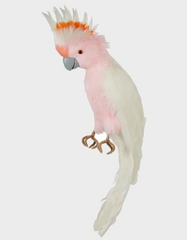 Galah Perched Bird Large Pink 50cm