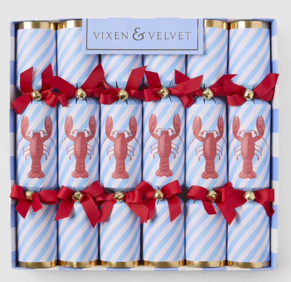 Christmas Crackers - Lobster Stripe