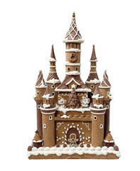 Gingerbread Christmas Castle LED 42CM