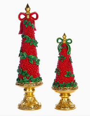 Holly Berry Tree - Traditional Red - 2 Sizes