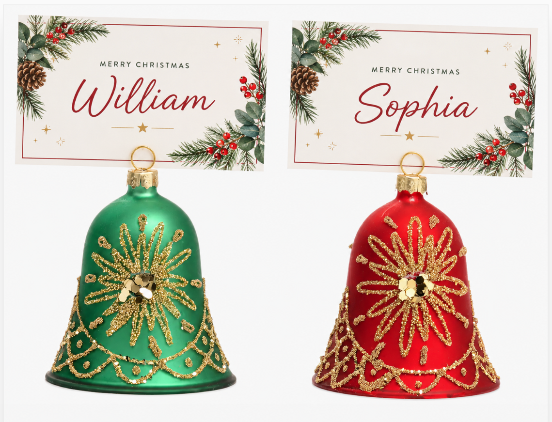 Christmas Bell Cardholder